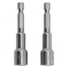 Биты с торцевыми головками 10 мм, 65 мм, 2 шт. Matrix (11576)