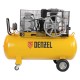 Компрессор воздушный, ременный привод BCI5500-T/200, 5.5 кВт, 200 литров, 850 л/мин Denzel (58128)