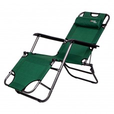 Кресло-шезлонг двухпозиционное 156 х 60 х 82 см, Camping Palisad (69587)