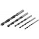 Набор сверл по дереву, ПВХ конверт, 5 шт.(4-5-6-8-10 мм) (36105)