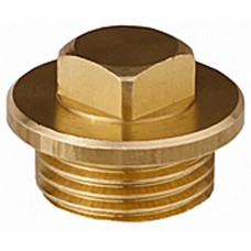 GENERAL FITTINGS 1?, с прижимной шайбой, никель, заглушка (51099-1)