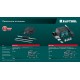 Программируемая паяльная станция KPI-10, 50 - 480°C, 100 Вт, 3 жала Т12 KRAFTOOL 55343