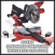 Пила торцовочная акк.Einhell PXC TE-SM 36/10 L Li 2x18В,254х30мм,пропил 340х85мм,лазер,без АКК и ЗУ (4300885)