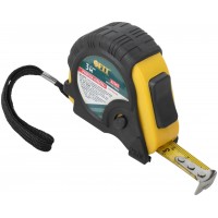 Рулетка прорезинен. корпус, тройной стопор 