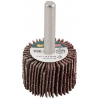 Диск лепестковый для дрели радиальный 30х20х6 мм Р 80 (39557)