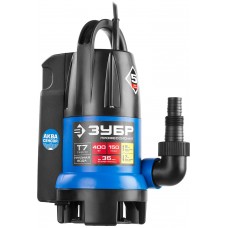 ЗУБР АкваСенсор 400 Вт, дренажный насос для грязной воды, Профессионал (НПГ-Т7-400)