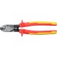 Диэлектрический кабелерез KS-20V, 1000 В, d 11 мм, 200 мм KRAFTOOL 23333-20V
