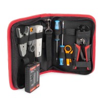 Набор для работ с сетевым кабелем LAN-8 серия ПРОФИ (КВТ) (90348)