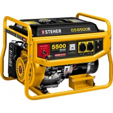 Генератор бензиновый 5500 Вт с электростартером STEHER GS-6500Е