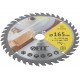 Диск пильный для циркулярных пил по дереву 165 х 20/16 х 40T (37730)