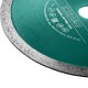 Сплошной алмазный диск KERAMO, 230 мм, (22.2 мм, 10 х 2.2 мм) KRAFTOOL 36684-230