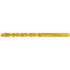 Сверло универсальное по кафелю, стеклу, керамограниту, бетону, кирпичу, трехгранный хвостовик, 8 х 115 мм (35145)