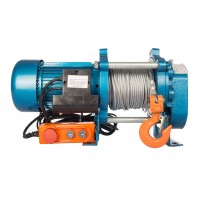 Лебедка TOR ЛЭК-1000 E21 (KCD) 1000 кг 380 В с канатом 100 м (T) (1026409)