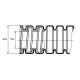 Металлорукав МРПИнг «INOX» 38 с протяжкой (Fortisflex) (104464)