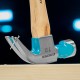 Молоток-гвоздодер, 200 г, угол 45, магнит, обрезиненная рукоятка American hickory GROSS