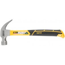 Молоток-гвоздодер, фиберглассовая усиленная ручка, Профи 30 мм, 570 гр. (44780)