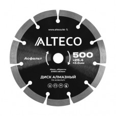 Диск алмазный по асфальту 500*25,4 ALTECO, шт