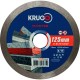 Диск алмазный сплошной 10 KRUGO MASTER 125х1,8х22,2х10 mm 81081250276