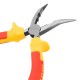 Длинногубцы изогнутые Insulated, 160 мм, двухкомпонентные рукоятки Matrix Professional (17472)
