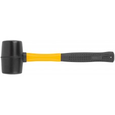 Киянка резиновая, фиберглассовая ручка 50 мм ( 340 гр )