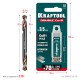 Сверло двухстороннее 3.5?52 мм по металлу DOUBLE Сo-8 сталь M42+8%Co класс А KRAFTOOL 29654-3.5-10