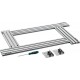 Шаблон фрезерный KRAFTFLEX MFS-400-700 мм, 4 шт, в комплекте с 2 упорами KRAFTOOL 32808