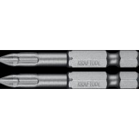 Торсионные биты X-Drive PH2, 50 мм, 2 шт KRAFTOOL 26121-2-50-2