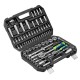 Набор инструментов, 1/2, 1/4, пластиковый кейс, 94 предмета// Сибртех