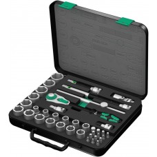 Набор с трещоткой 1/2 38 пр. Zyklop Speed серия 8100 SC 4 Wera WE-003647