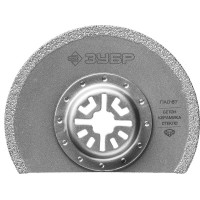 Насадка сегментная 87 мм OIS-хвост. ЗУБР ПАС-87 UniLock Профессионал 15564-87