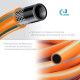 Поливочный шланг FLEX 3, 3/4, 15 м, 20 атм, из термоэластопласта, трёхслойный, армированный, гибкий, PROLine GRINDA 429008-3/4-15