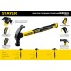 Молоток-гвоздодёр столярный Fiberglass, 680 г, с фиберглассовой рукояткой STAYER Professional 2026_z02