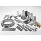 Крепежный уголок равносторонний УКР-2.0 60 x 100 x 100 x 2 мм, цинк ЗУБР 310206-060-100