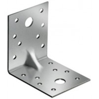 Крепежный усиленный уголок KUU 105 х 105 х 90 х 1,5 (30347)