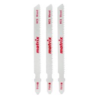 Полотна для электролобзика по дереву, 3 шт, T111B, 75 x 2 мм, HCS Matrix