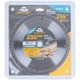 Диск пильный для циркулярных пил по дереву, 235 x 32 x 60T + кольцо 32/30 (37685М)