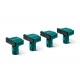 Комплект упоров KRAFTFLEX MFT-DH, в отверстия 20 мм, 4 шт KRAFTOOL 32804
