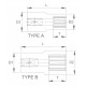 Головка торцевая spline 8 мм 1/2 Licota P4008