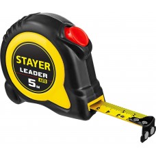Рулетка с автостопом 5 м х 25 мм Leader Professional STAYER 3402-5