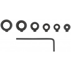 Стопперы для сверел, набор 6 шт. (3, 4, 5, 6, 8, 10 мм) (36426)