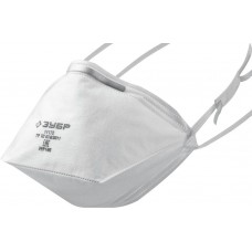 Полумаска фильтрующая плоская класс защиты FFP1 ЗУБР П-80 11172