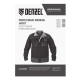Куртка профессиональная рабочая, 65% полиэстер 35% хлопок, XXXL Denzel (90381)