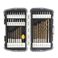 Набор бит и сверл, магнитный адаптер, CrV, пластиковый кейс, 40 шт. Matrix (11322)