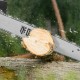 Пила цепная электрическая EDS-2200, 2.2 кВт,продольная, шина 45 см, шаг 3/8, паз 1.3 мм, 62 звена Denzel (95619)