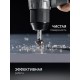 KRAFTOOL EXTREME Со5-А, d 10.4х6х50 мм, Z3, 90°, сталь M35, U-образная спираль, зенковка (29734-5)