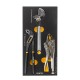 RUNTEC RT-HT298IND-LE7G Тележка инструментальная Limited Edition 7 полочная Industrial серая с комплектом инструмента, 298 предметов (RT-HT298IND-LE7G)