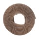 Уплотнитель, 24 м, профиль P, коричневый Сибртех (93947)