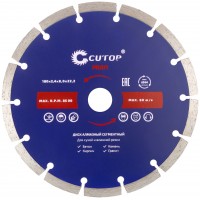 Диск отрезной алмазный сегментный Cutop Profi, 180 х 2,4 х 8,0 х 22,2 мм (60-18024)