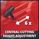 Газонокосилка акк Einhell PXC RASARRO 36/40, 2x18В,BL,40см,6с 25-75мм,50л,2x4Aч,двойн.ЗУ (3413278)