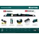 Литой уровень A-RATE CONTROL Shark, 600 мм, с инновационным зеркальным глазком KRAFTOOL 34920-60